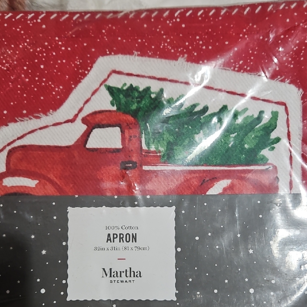 Martha Stewart holiday apron
